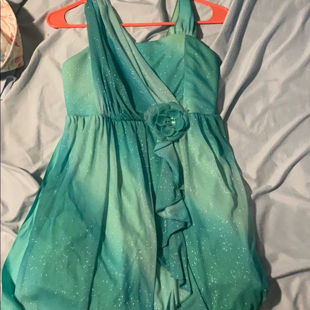 Green dress